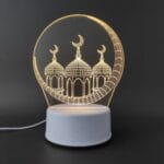 Moon & Minarets Acrylic Lamp