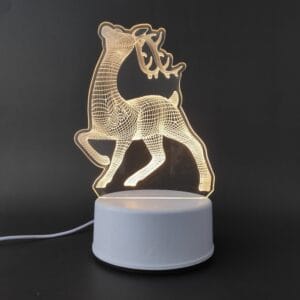 Deer Acrylic Lamp
