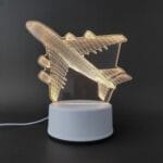 Airplane Acrylic Lamp