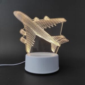 Airplane Acrylic Lamp