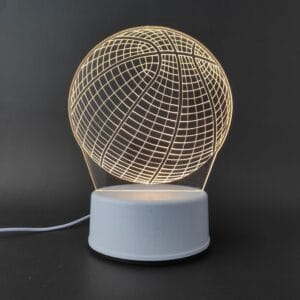 Basketball Acrylic Lamp