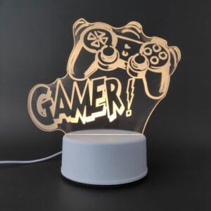 Gamer Acrylic Lamp