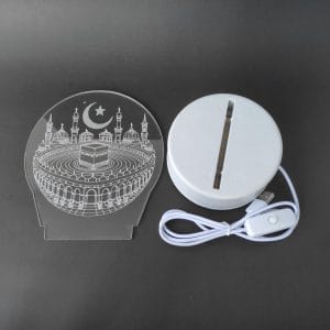 Khana Kaaba Acrylic Lamp-3