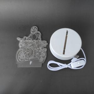 Sports Bike Acrylic Lamp-3