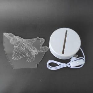 F35 Fighter Jet Acrylic Lamp-3