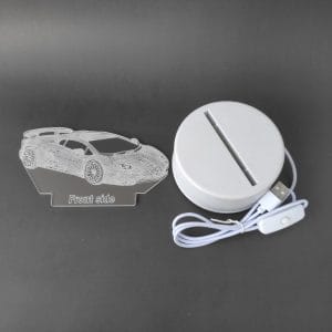Sports Car Acrylic Lamp-3