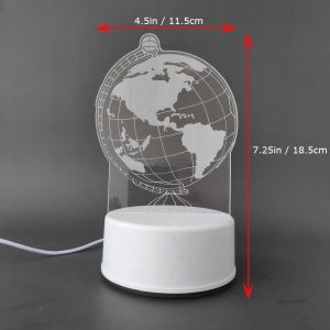 Globe Acrylic Lamp-2