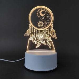 Yin-Yang Dreamlight Acrylic Lamp