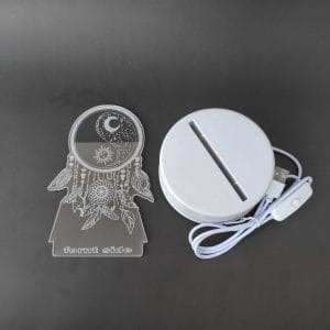 Yin-Yang Dreamlight Acrylic Lamp-3