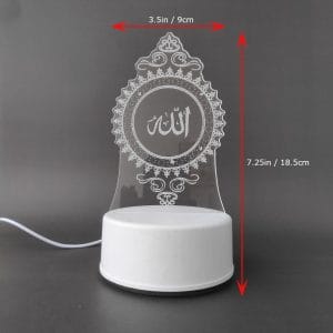 Allah Acrylic Lamp-2