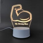My Strong Man Acrylic Lamp