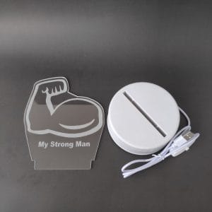 My Strong Man Acrylic Lamp-3