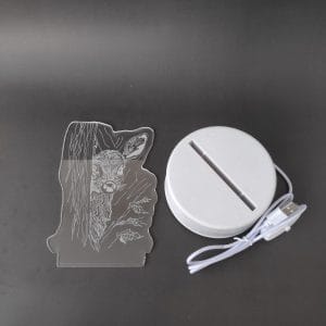 Deer Acrylic Lamp-3