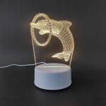 Dolphin Acrylic Lamp