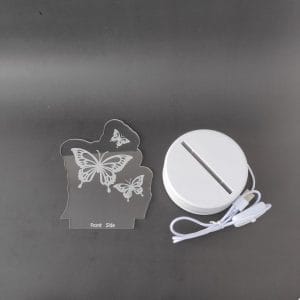 Butterflies Acrylic Lamp-3