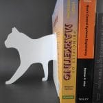 Cat Acrylic Bookend