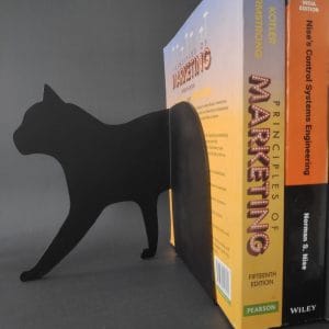 Cat  Acrylic Bookend-4