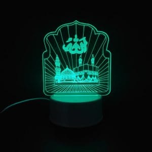 Holy Mosques Acrylic Lamp - Green