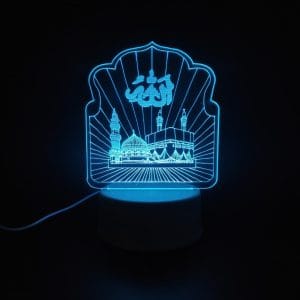 Holy Mosques Acrylic Lamp - IceBlue