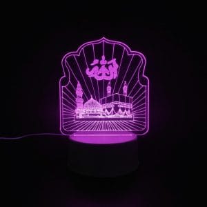 Holy Mosques Acrylic Lamp - Pink