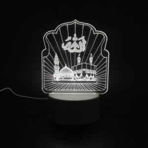 Holy Mosques Acrylic Lamp - White
