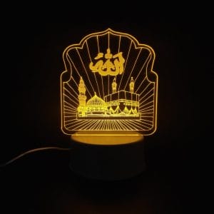 Holy Mosques Acrylic Lamp - Yellow