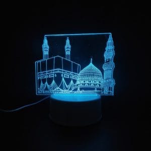Holy Mosques Acrylic Lamp - IceBlue