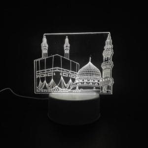 Holy Mosques Acrylic Lamp - White