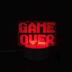 Game Over Acrylic Lamp