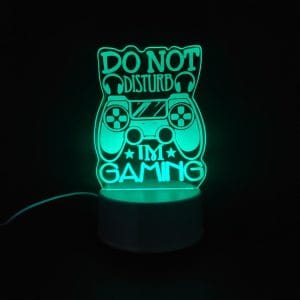 DND IM Gaming Acrylic Lamp - Green