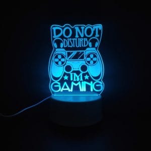 DND IM Gaming Acrylic Lamp - IceBlue