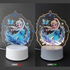 Elsa (Frozen) Acrylic Lamp-3