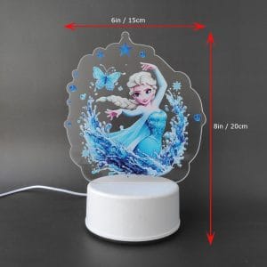 Elsa (Frozen) Acrylic Lamp-4