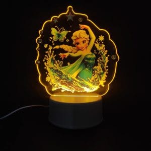 Elsa (Frozen) Acrylic Lamp