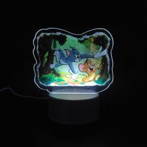 Tom & Jerry Acrylic Lamp