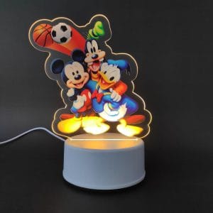 Mickey Mouse Acrylic Lamp-2