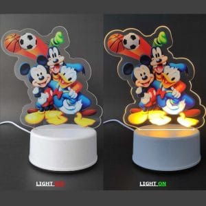 Mickey Mouse Acrylic Lamp-3