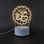 Hassan (RA) Acrylic Lamp