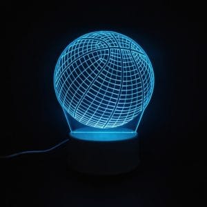 Basketball Acrylic Lamp