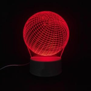 Basketball Acrylic Lamp