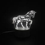Horse Acrylic Lamp