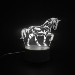 Horse Acrylic Lamp