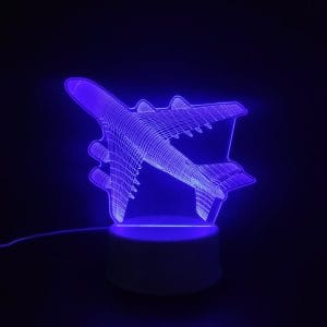Airplane Acrylic Lamp