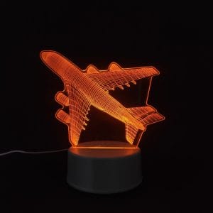 Airplane Acrylic Lamp