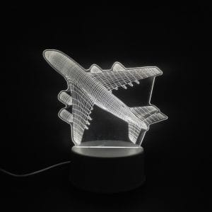 Airplane Acrylic Lamp