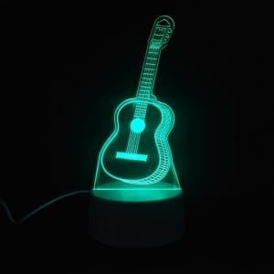 Guitar Acrylic Lamp