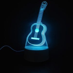 Guitar Acrylic Lamp