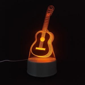 Guitar Acrylic Lamp