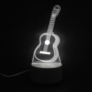 Guitar Acrylic Lamp