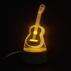 Guitar Acrylic Lamp
